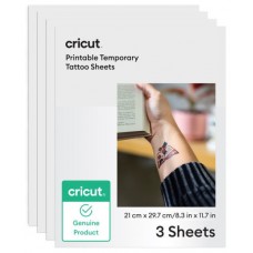 CRICUT PRINTABLE TATTOO PAPER A4 (3) TRANSPARENT