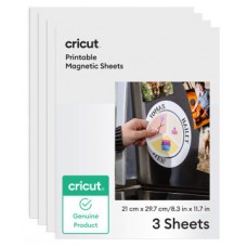 CRICUT PRINTABLE MAGNET SHEETS A4 (3) WHITE