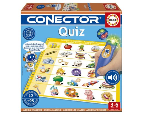 JUEGO EDUCATIVO CONECTOR QUIZ (MULTI) EDUCA 20392 (Espera 4 dias)