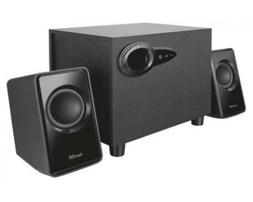 ALTAVOCES 2.1 TRUST AVORA - 9W RMS - CONTROLES VOLUMEN