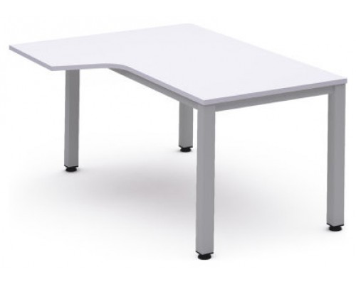 MESA DE OFICINA SERIE EXECUTIVE FORMA L IZQUIERDA 160X120 GRIS / BLANCO ROCADA 2053AD04 (Espera 4 dias)