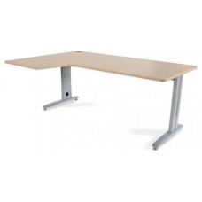 MESA DE OFICINA SERIE METAL FORMA L IZQUIERDA 180X120 GRIS / HAYA ROCADA 2054AC01 (Espera 4 dias)