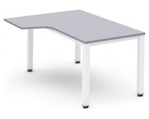 MESA DE OFICINA SERIE EXECUTIVE FORMA L IZQUIERDA 180X120 BLANCO/GRIS ROCADA 2054AM02 (Espera 4 dias)