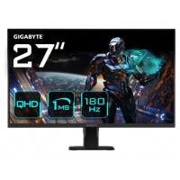 GIGABYTE GS27QA 27" Monitor de Juego QHD - 2560 x 1440 (QHD), 180Hz, 1ms, 300 cd/m2, FreeSync, HDR Ready, HDMI 2.0, Displayport 1.4