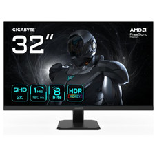 GIGABYTE GS32QA Monitor Gaming 32&rdquo; QHD - 2560 x 1440, 180Hz, 1ms, 300 cd/m&sup2;, FreeSync Premium, HDR Ready, HDMI 2.0, DisplayPort 1.4