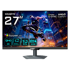 GIGABYTE M27Q2 QD Monitor Gaming 27&rdquo; QHD - 2560 x 1440, 200Hz, 1ms, 350 cd/m&sup2;, FreeSync Premium, Display HDR400, HDMI 2.0, DisplayPort 1.4