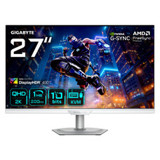 GIGABYTE M27Q2 QD ICE Monitor Gaming 27&rdquo; QHD - 2560 x 1440, 200Hz, 1ms, 350 cd/m&sup2;, FreeSync Premium, Display HDR400, HDMI 2.0, DisplayPort 1.4