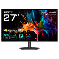 GIGABYTE MO27Q28G Monitor Gaming OLED 27" QHD - 2560 x 1440, 280Hz, 0,03ms, 335 cd/m², Display HDR True Black 500, HDMI 2.1, DisplayPort 1.4-93MR GIGABYTE MO27Q28G Monitor Gaming OLED 27" QHD - 2560 x 1440, 280Hz, 0,03ms, 335 cd/m², Display HDR True Black 500, HDMI 2.1, DisplayPort 1.4