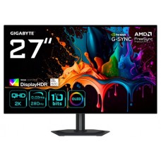 GIGABYTE MO27Q28G Monitor Gaming OLED 27" QHD - 2560 x 1440, 280Hz, 0,03ms, 335 cd/m&sup2;, Display HDR True Black 500, HDMI 2.1, DisplayPort 1.4