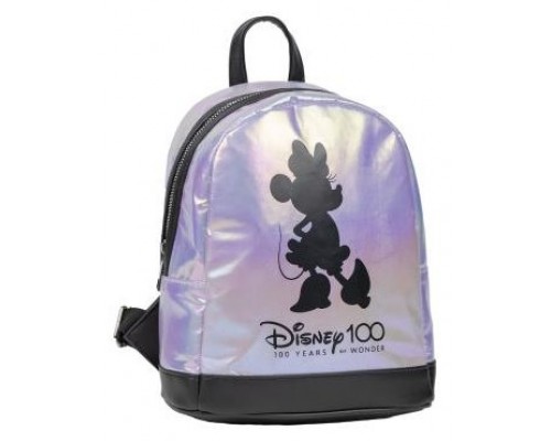 Mochila casual moda iridiscente disney 100