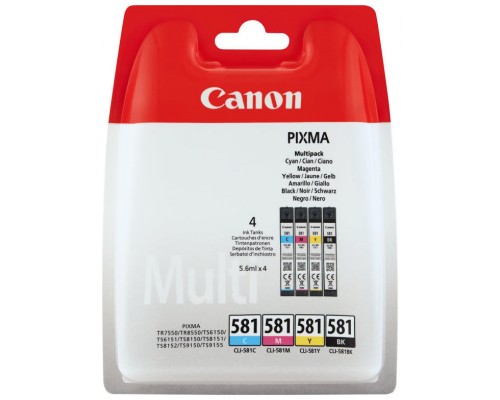 Cartucho tinta canon cli - 581 negro cian