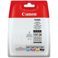 Multipack tinta canon cli 581 pixma