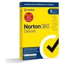 Norton 360 Deluxe 50gb Es 1 User 5 Device 12mo Tech