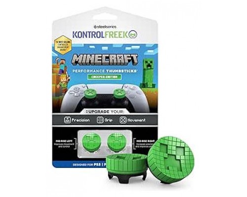 ACCESORIO GAMEPAD KONTROLFREEK BY STEELSERIES Minecraft Creeper PS5 Kit 2200-PS5