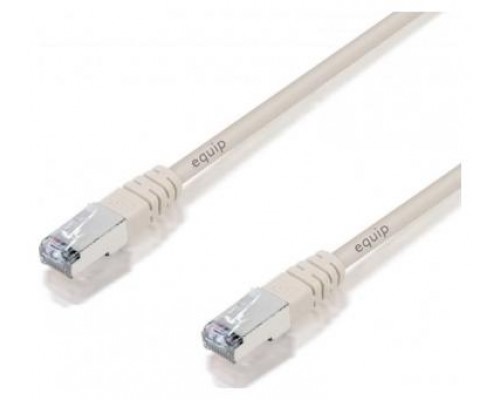 CABLE EQUIP RJ45 LATIGUILLO F-UTP CAT.5E 15M BEIGE