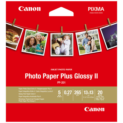 Papel canon foto pp - 201 2311b060 13x13-MR2 Papel canon foto pp - 201 2311b060 13x13