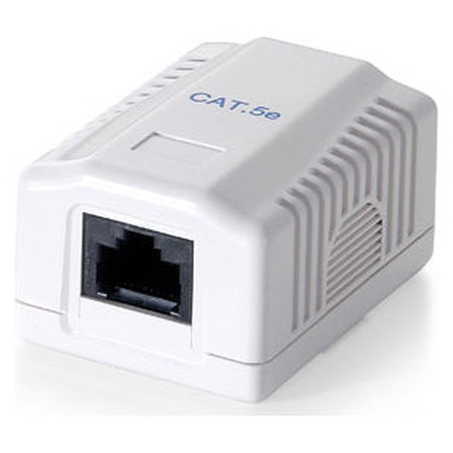 ROSETA DE SUPERFICIE CATEGORIA 6 1 HEMBRA RJ45-DN1 ROSETA DE SUPERFICIE CATEGORIA 6 1 HEMBRA RJ45