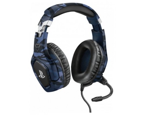 Trust GXT 488 Forze PS4 Auriculares Diadema Conector de 3,5 mm Negro, Azul