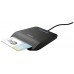 Trust Primo lector de tarjeta inteligente Interior Negro CardBus+USB 2.0