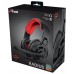 Trust GXT 411 Radius Auriculares Alámbrico Diadema Juego Negro, Rojo