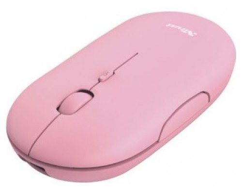 Mouse Trust Wireless Puck Recargable- Ultrafino -