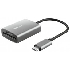 Card Reader Externo Trust Dalyx Fast Usb-c Admite Sd,