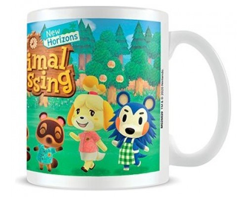 TAZA DESAYUNO ANIMAL CROSSING LINEUP PYRAMID REDSTRING MG26020