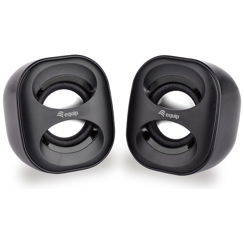 ALTAVOCES 2.0 EQUIP LIFE MINI 6W RMS COLOR NEGRO JACK-DN1 ALTAVOCES 2.0 EQUIP LIFE MINI 6W RMS COLOR NEGRO JACK