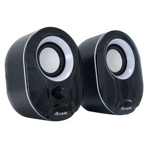 ALTAVOCES 2.0 EQUIP LIFE 6W RMS COLOR NEGRO Y BLANCO-SX2 ALTAVOCES 2.0 EQUIP LIFE 6W RMS COLOR NEGRO Y BLANCO