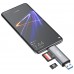 CARD READER EXTERNO EQUIP USB 3.0 DOBLE CONEXION USB &