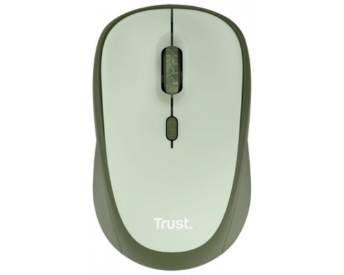 RATON OPTICO YVI+ WIRELESS SILENCIOSO VERDE TRUST (Espera 4 dias)