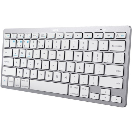 TECLADO TRUST BASICS BLUETOOTH ULTRAFINO PARA PC,