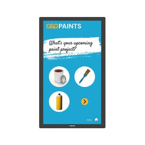Philips 3000 series 24BDL3751T/00 pantalla de señalización Panel plano interactivo 60,5 cm (23.8") LCD Wifi 250 cd / m² Full HD Negro Pantalla táctil Procesador incorporado Android-MR96 Philips 3000 series 24BDL3751T/00 pantalla de señalización Panel plano interactivo 60,5 cm (23.8") LCD Wifi 250 cd / m² Full HD Negro Pantalla táctil Procesador incorporado Android
