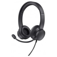 HEADSET TRUST AYDA 25087 JACK 3.5mm MICROFONO PLEGABLE