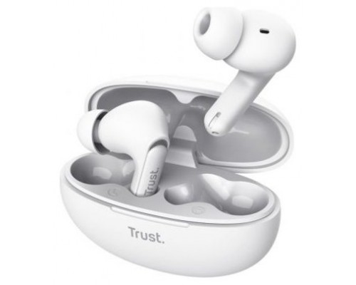 Headset Intrauditivo Bluetooth Trust Yavi 25172 Blanco