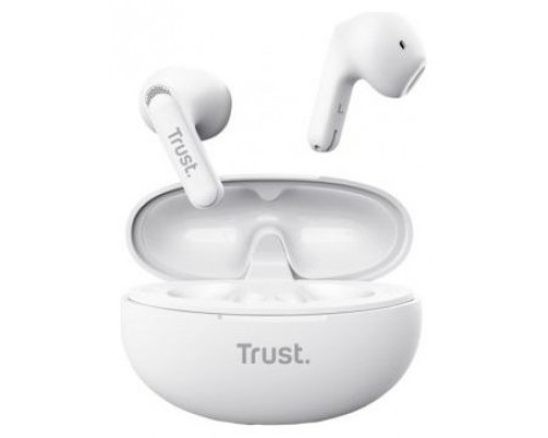 Headset Intrauditivo Bluetooth Trust Yavi 25173 Blanco