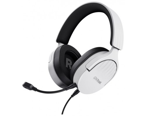 Headset Trust Gaming Gxt 489 Blanco Fayzo 25210