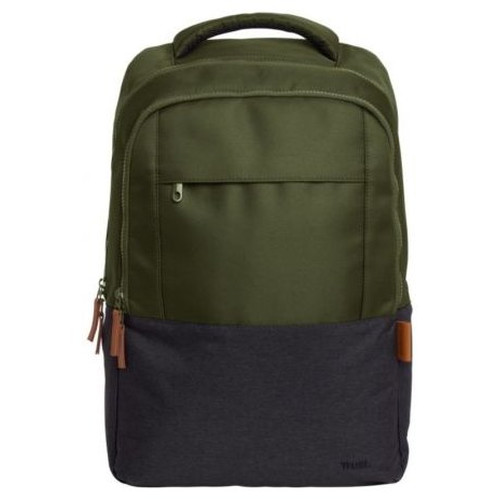 MOCHILA TRUST LISBOA COLOR VERDE PARA PORTATILES-DN13 MOCHILA TRUST LISBOA COLOR VERDE PARA PORTATILES