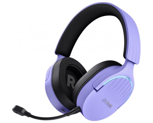 Headset Bluetooth Trust Gaming Fayzo Gxt 491 Lila