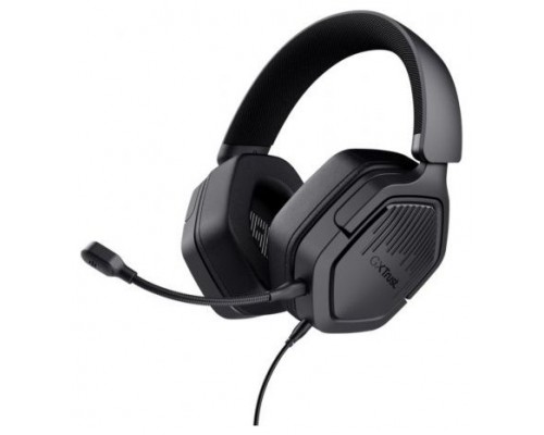 Trust GXT492 Carus Auriculares Alámbrico Diadema Juego Negro