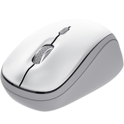 MOUSE TRUST WIRELESS Y BLUETOOTH YVI+ BLANCO 1600DPI