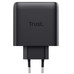 CARGADOR PARED/VIAJE 2xUSB-C 65W MAXO NEGRO TRUST (Espera 4 dias)-SX7 CARGADOR PARED/VIAJE 2xUSB-C 65W MAXO NEGRO TRUST (Espera 4 dias)