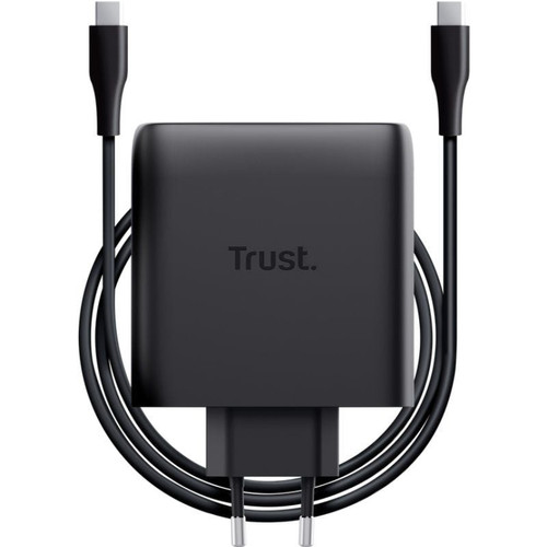 CARGADOR TRUSTGA MAXO 100W 2C BK-SX8 CARGADOR TRUSTGA MAXO 100W 2C BK