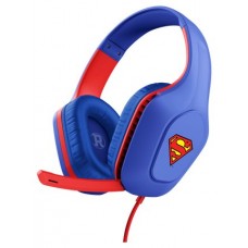 Trust GXT 415SM Zirox Auriculares Alámbrico Diadema Juego Azul, Rojo