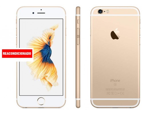 APPLE iPHONE 6S 128 GB GOLD REACONDICIONADO GRADO A (Espera 4 dias)