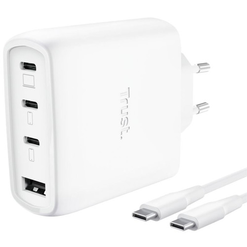 CARGADOR TRUSTGA MAXO 65W WH 3C 1A-SX6 CARGADOR TRUSTGA MAXO 65W WH 3C 1A