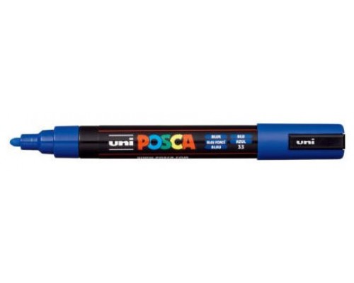 MARCADOR PC-5M POSCA 1.8-2.5MM AZUL UNI-BALL 286583000 (MIN6) (Espera 4 dias)