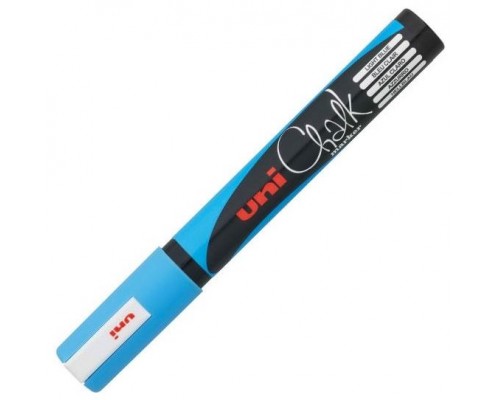Uni-Ball PWE-5M marcador de tiza Azul claro 1 pieza(s) (MIN6) (Espera 4 dias)