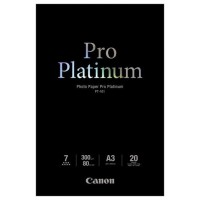 Papel fotografico canon pro platinum a3