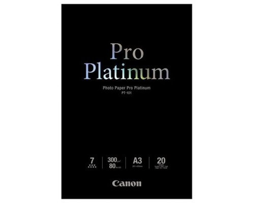 Papel fotografico canon pro platinum a3